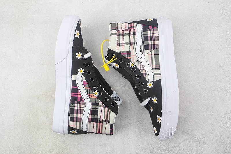 Vans SK8-Hi "Floral Check Patchwork" фото № 6
