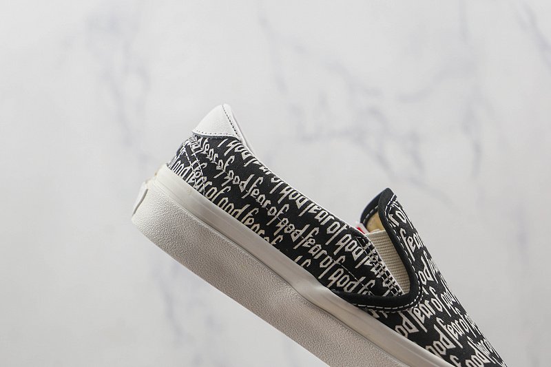 Fear Of God x Vans Slip-On "White/Black Logo" фото № 3
