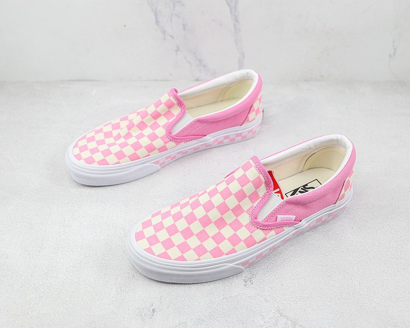Vans Slip-On "Yellow/Pink Checkered" фото № 5