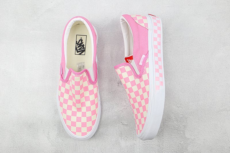 Vans Slip-On "Yellow/Pink Checkered" фото № 7
