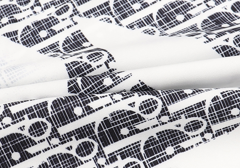 Рубашка Burberry Geometry and Abstract Pattern "White" фото № 9