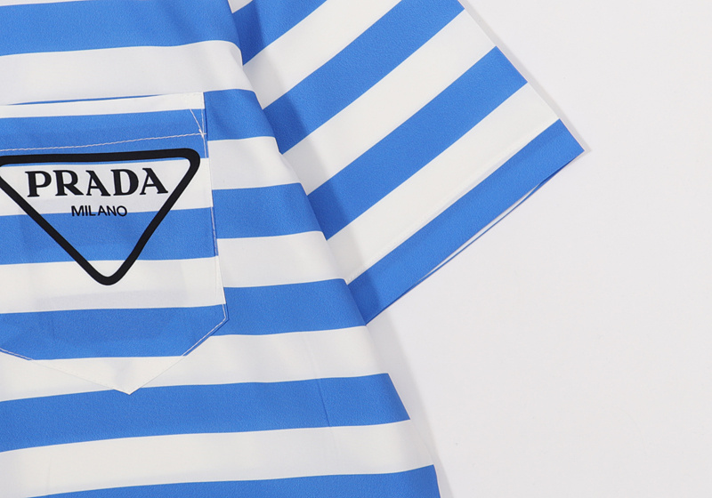 Рубашка Prada Monkey And Sea "White" фото № 3