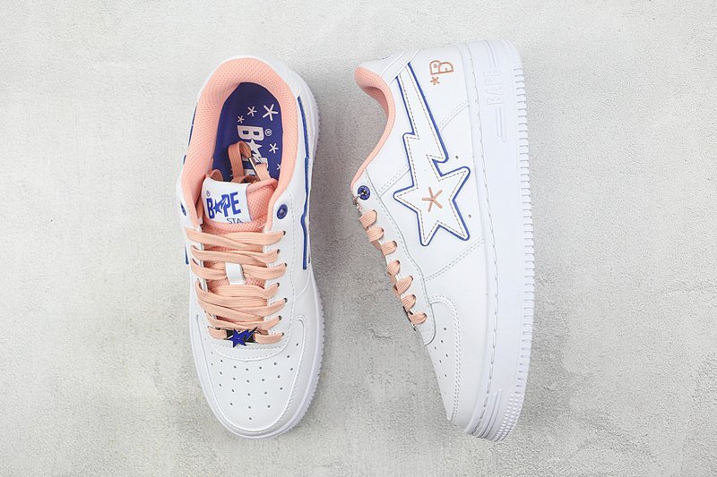 A Bathing Ape Bape Sta "White/Pink" фото № 6