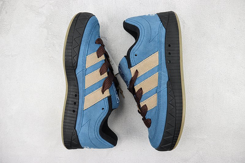 Adidas Adimatic "Indigo/Brown" фото № 7