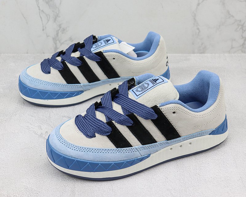Adidas Adimatic "Sky Blue/Grey/Black" фото № 5