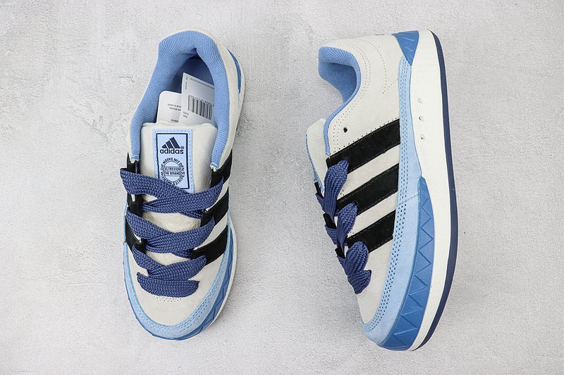 Adidas Adimatic "Sky Blue/Grey/Black" фото № 6