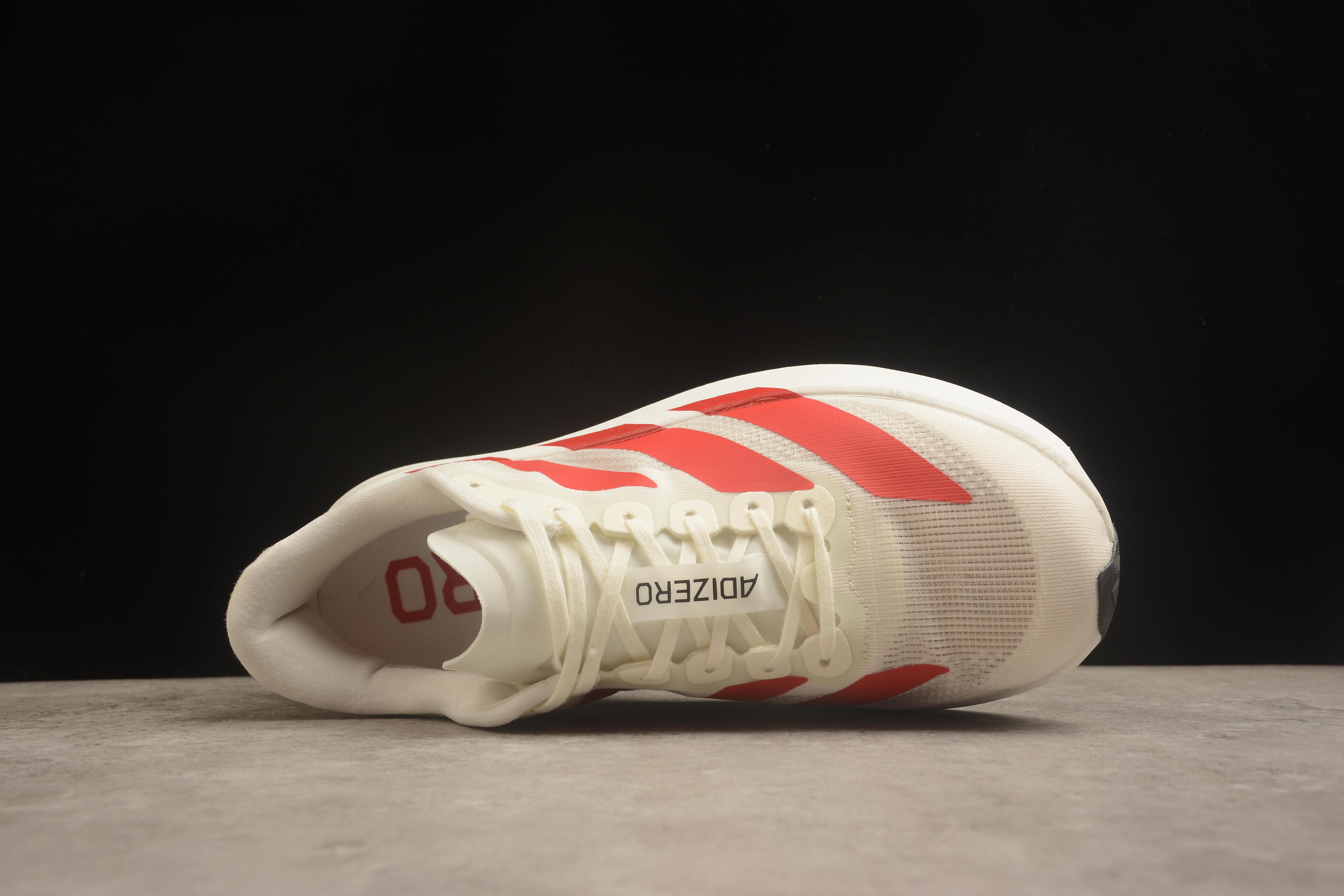 adidas Adizero Evo SL "Wonder White/Lucid Red" фото № 8