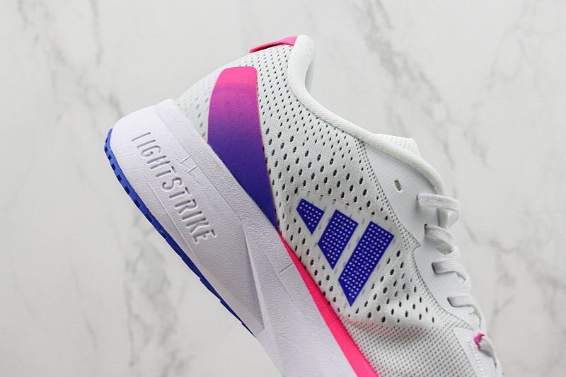 Adidas Adizero SL "White Lucid Blue Fuchsia" фото № 4