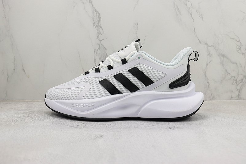 Adidas Alphabounce+ "Cloud White/Core Black" фото № 2