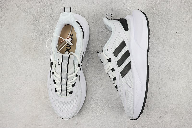 Adidas Alphabounce+ "Cloud White/Core Black" фото № 6