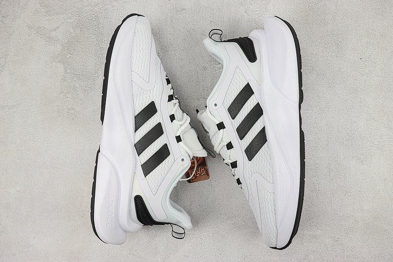 Adidas Alphabounce+ "Cloud White/Core Black" фото № 7