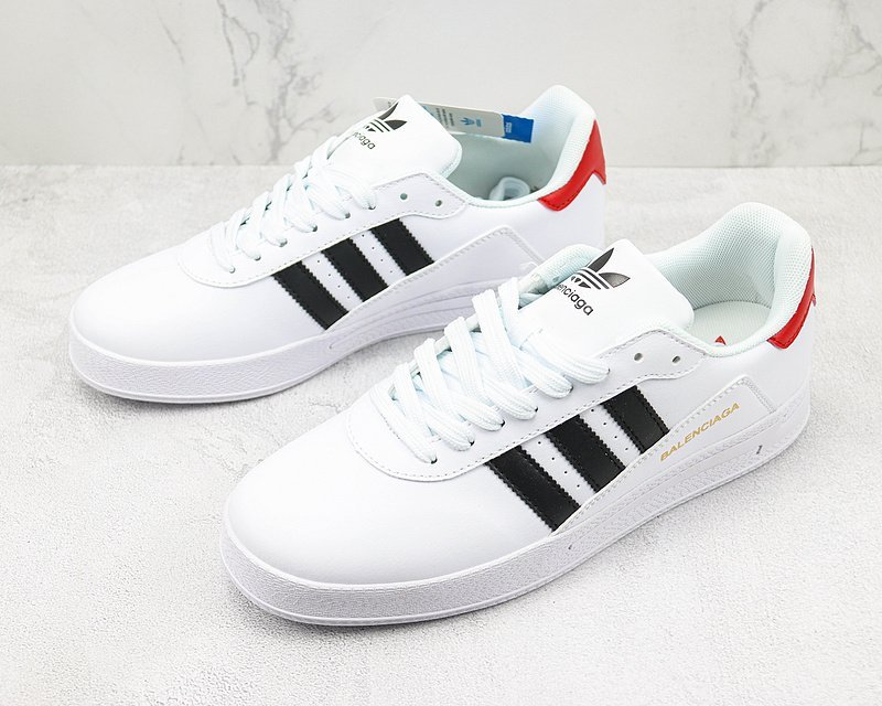 Balenciaga x Neighborhood x Adidas Campus "White/Gold" фото № 5