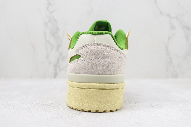 Adidas Forum 84 Low "White/Green" фото № 9