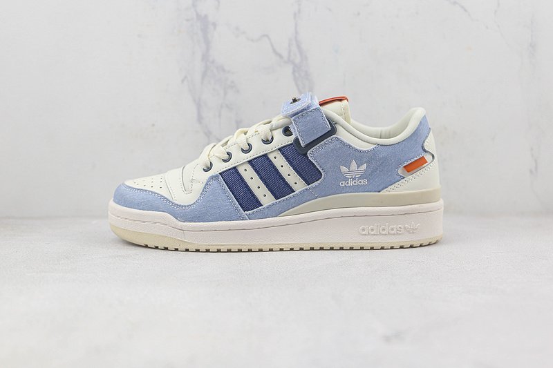 Adidas Forum 84 Low "Blue Cloud White" фото № 2