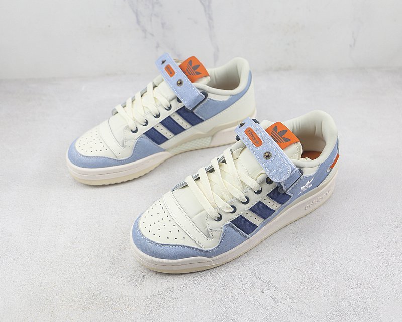 Adidas Forum 84 Low "Blue Cloud White" фото № 5