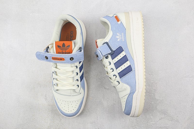 Adidas Forum 84 Low "Blue Cloud White" фото № 7