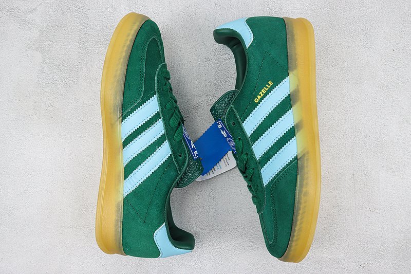 Adidas Gazelle Indoor "Green/Blue Gum" фото № 7