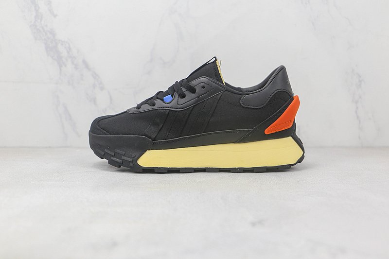 Adidas Neo Futro Mixr Lifestyle "Black/Yellow/Orange" фото № 2