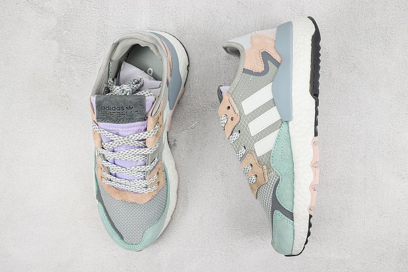 Adidas Nite Jogger "Grey/Pink Tint" фото № 6