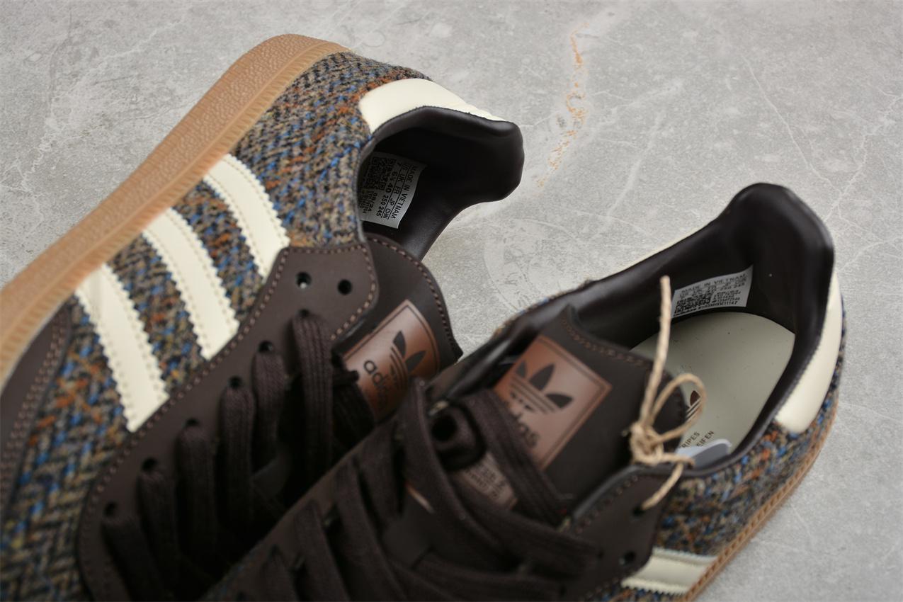 Adidas Samba OG "Dark Brown Tweed" фото № 8