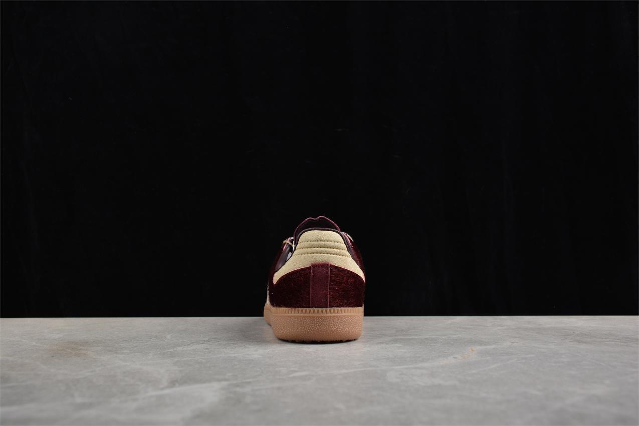 Adidas Samba OG "Maroon/Sand Strata/Pony" фото № 5