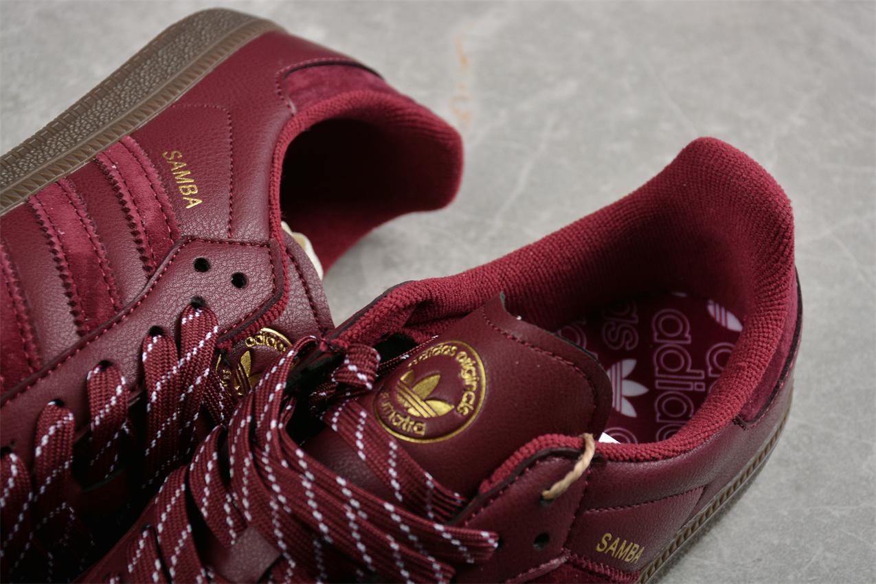 Sumatra Island X Adidas Samba OG "Maroon Gum" фото № 8