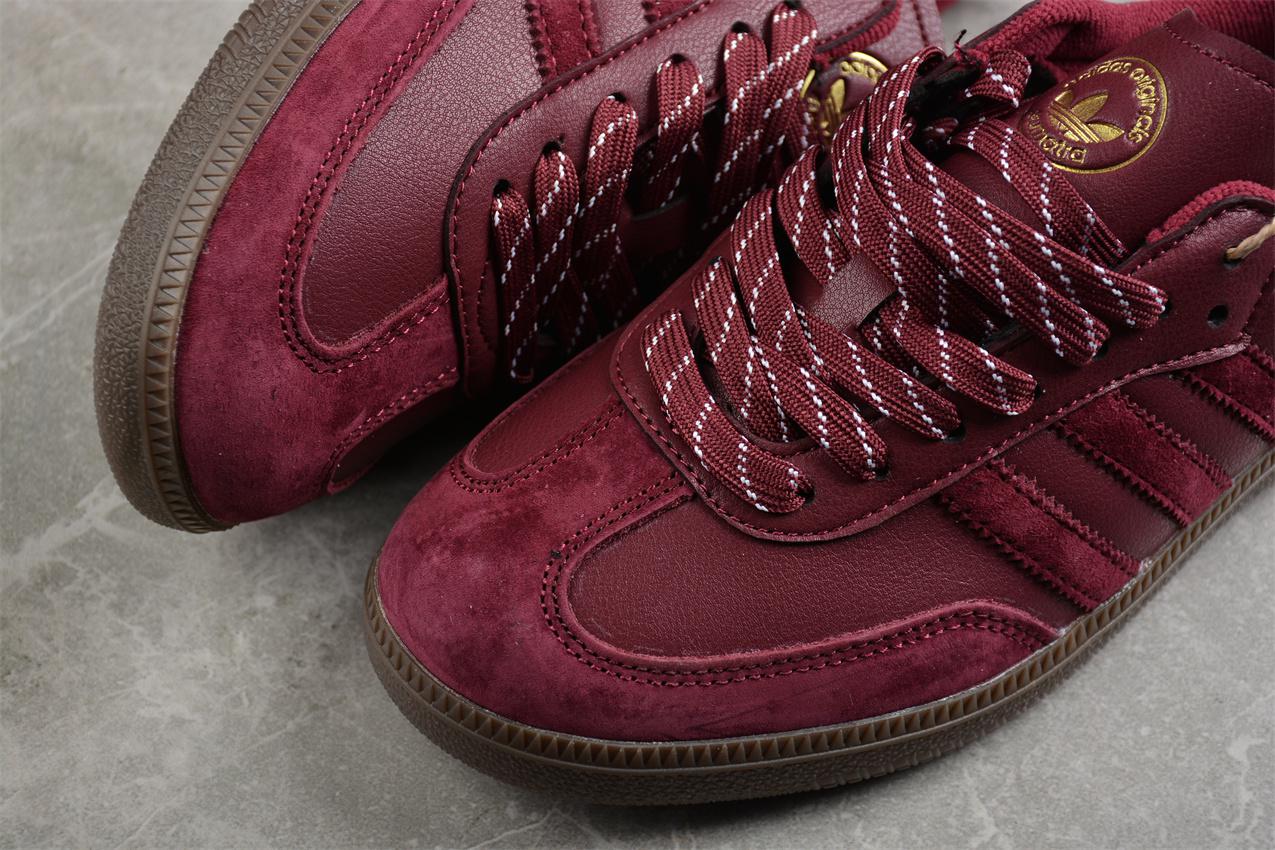 Sumatra Island X Adidas Samba OG "Maroon Gum" фото № 7