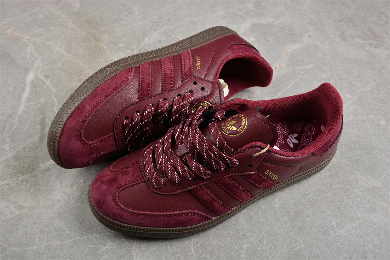 Sumatra Island X Adidas Samba OG "Maroon Gum" фото № 6
