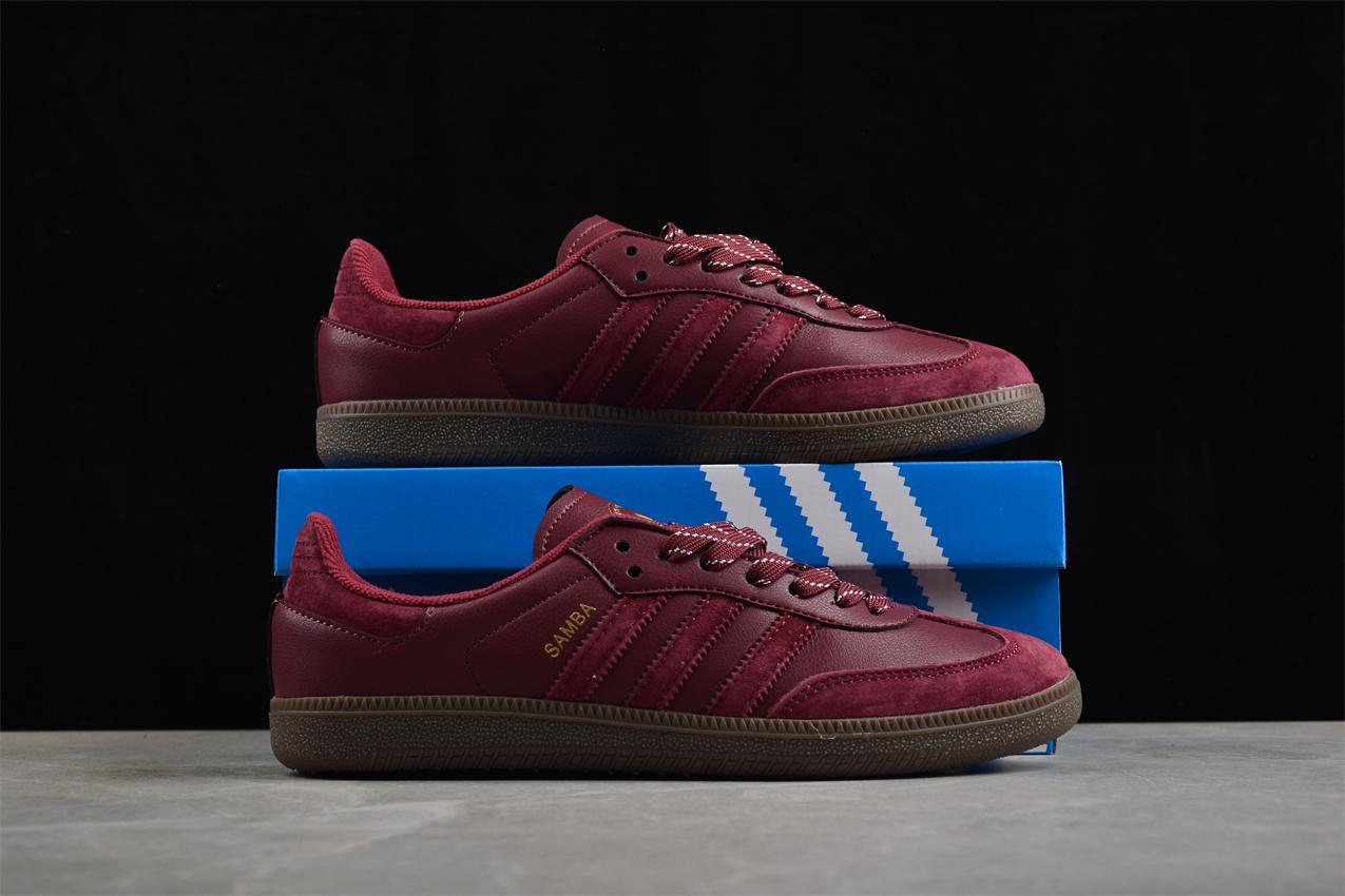 Sumatra Island X Adidas Samba OG "Maroon Gum" фото № 9