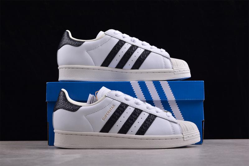 Adidas Superstar "White Black/Trefoil Stripes" фото № 6