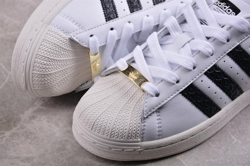 Adidas Superstar "White Black/Trefoil Stripes" фото № 3