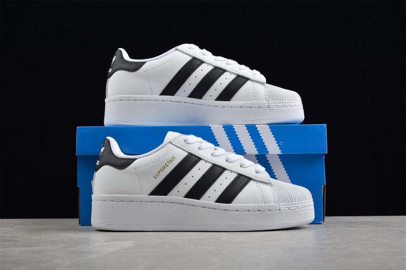 Adidas Superstar XLG "White/Black" фото № 3