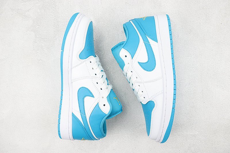 Air Jordan 1 Low "Aquatone (GS)" фото № 7