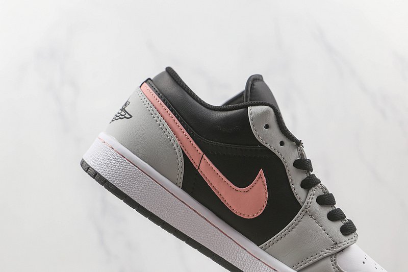 Air Jordan 1 Low "Black/Grey/Pink" фото № 4
