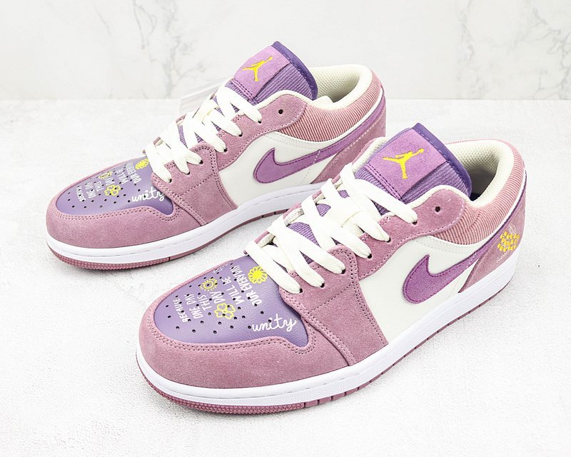 Air Jordan 1 Low "Unity Purple" фото № 5