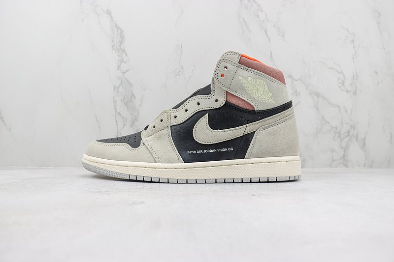 Air Jordan 1 Retro High OG "Neutral Grey/Hyper Crimson" фото № 2
