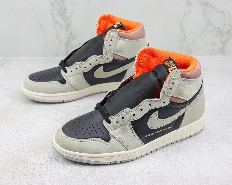 Air Jordan 1 Retro High OG "Neutral Grey/Hyper Crimson" фото № 5