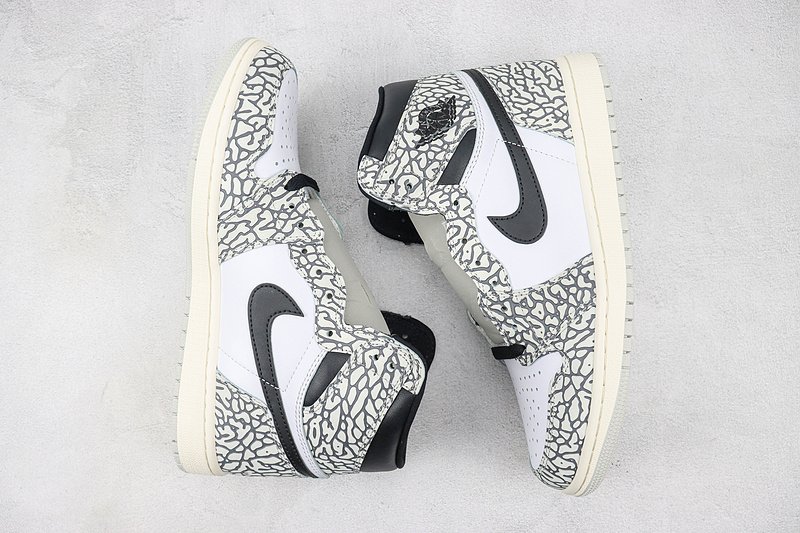 Air Jordan 1 Retro High OG "White Cement" фото № 6