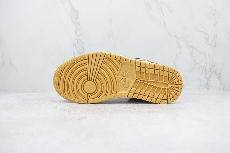 Air Jordan 1 Low "Brown/White/Blue Lacing" фото № 8