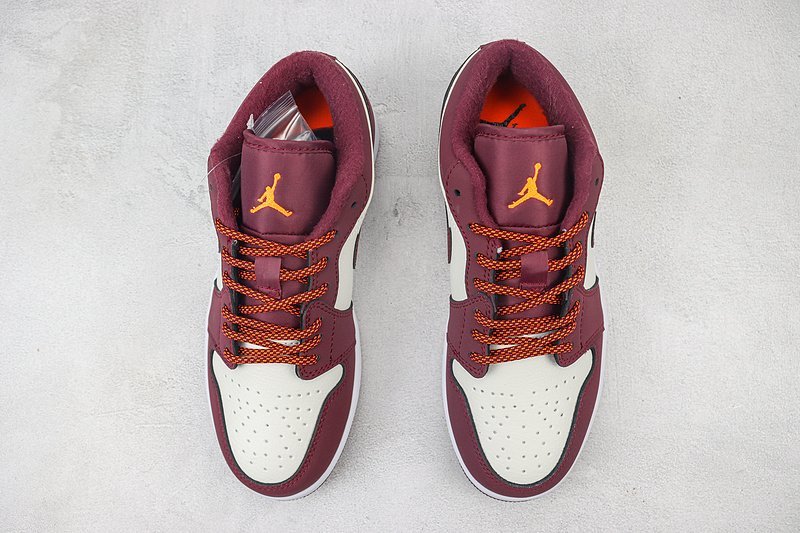 Air Jordan 1 Low "Night Maroon" фото № 7