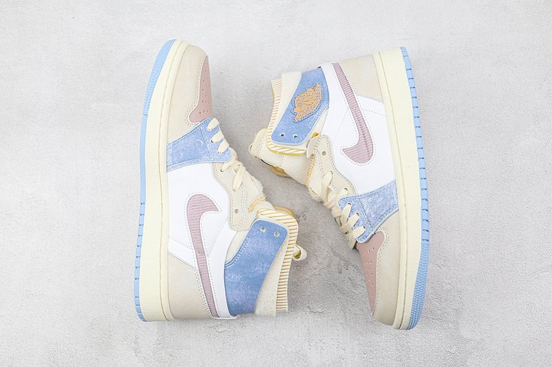 Air Jordan 1 High Zoom Air CMFT "Pink Oxford" фото № 6