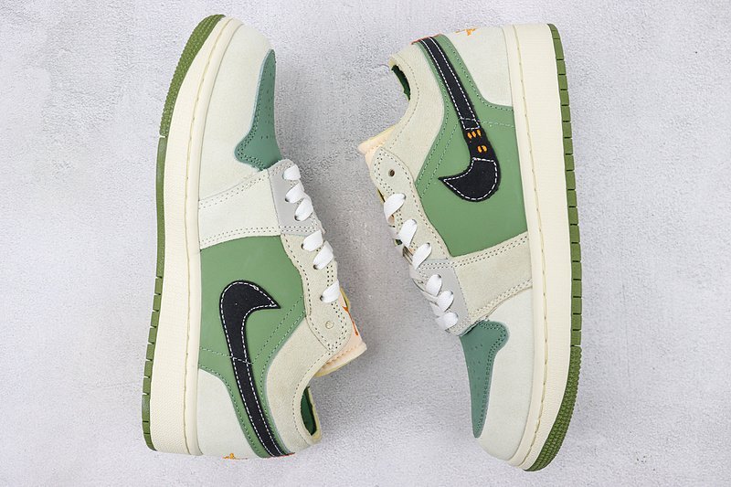 Air Jordan 1 Low Craft "Light Olive" фото № 6