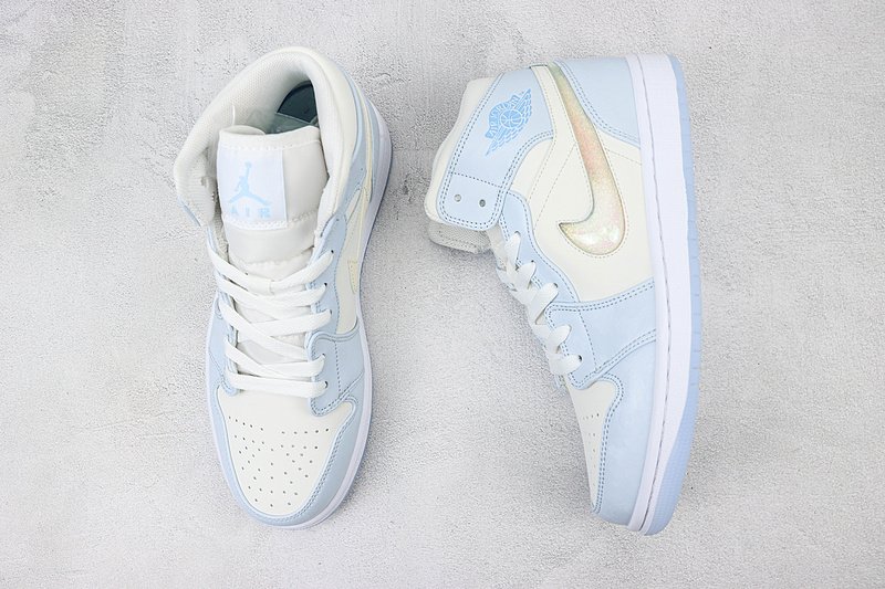 Air Jordan 1 Mid "Glitter Swoosh" фото № 6