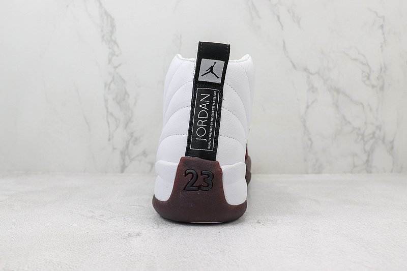 A Ma Maniere x Air Jordan 12 Retro "White/Burgundy" фото № 9