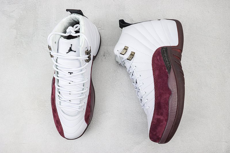 A Ma Maniere x Air Jordan 12 Retro "White/Burgundy" фото № 6