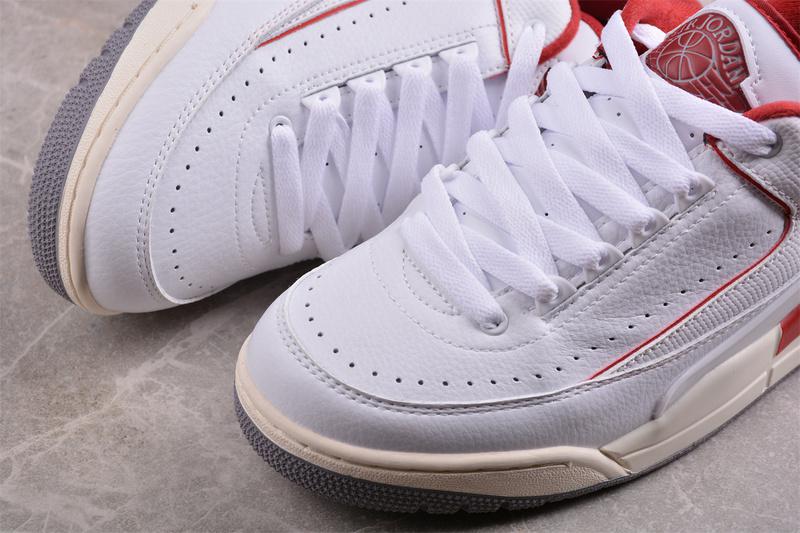 Air Jordan 2 Retro "White/Red" фото № 3