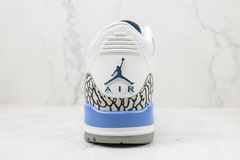 Air Jordan 3 Retro "White/Blue" фото № 9