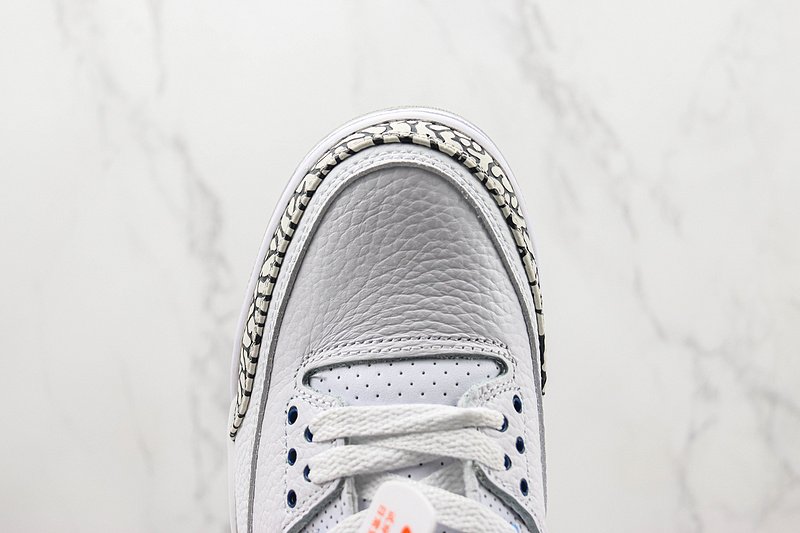 Air Jordan 3 Retro "White/Blue" фото № 3