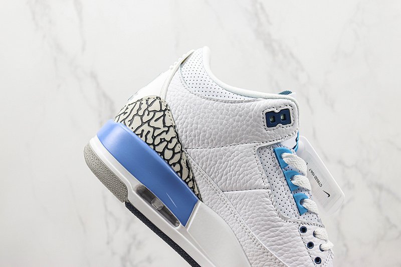 Air Jordan 3 Retro "White/Blue" фото № 4