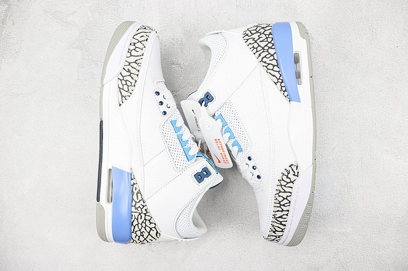 Air Jordan 3 Retro "White/Blue" фото № 6
